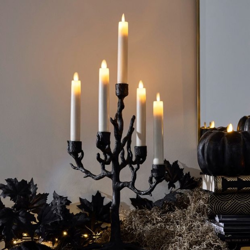 Pottery Barn Twisted Haunted Tree Candelabra Candle Holder Sold Out Quickly 🕷️